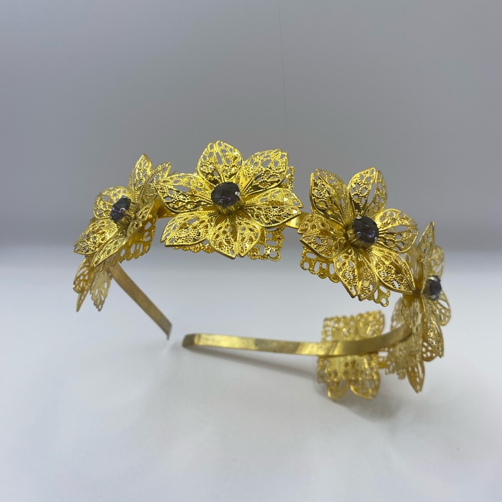 Handmade headband, made by me.
